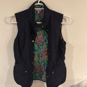 Like New Lilly Pulitzer Vest- Fits M/L